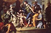 Francesco Solimena Dido Receiving Aeneas and Cupid Disguised as Ascanius painting